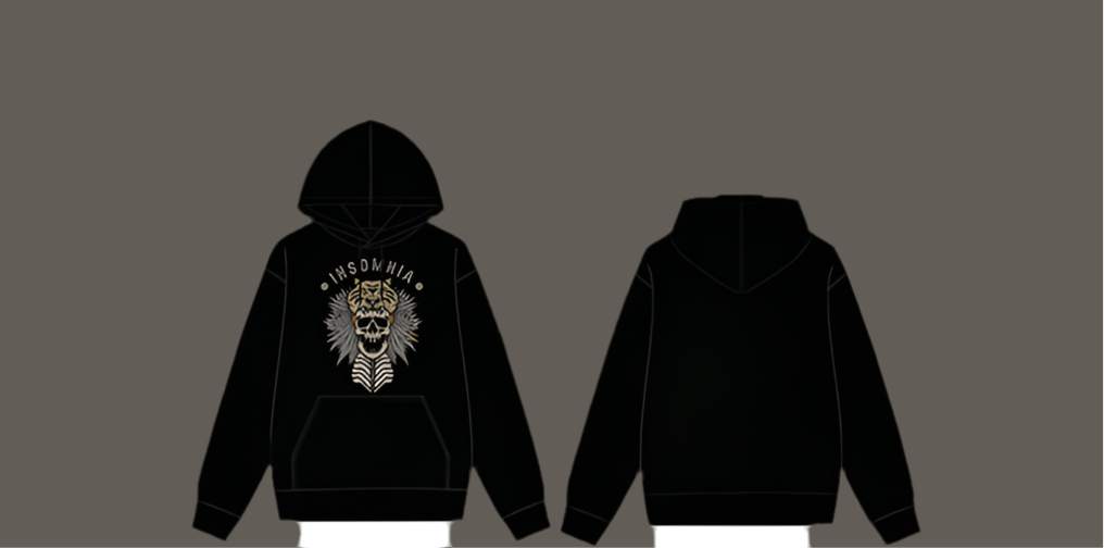 INSOMNIA “The Last Chief” Hoodie Black Adults