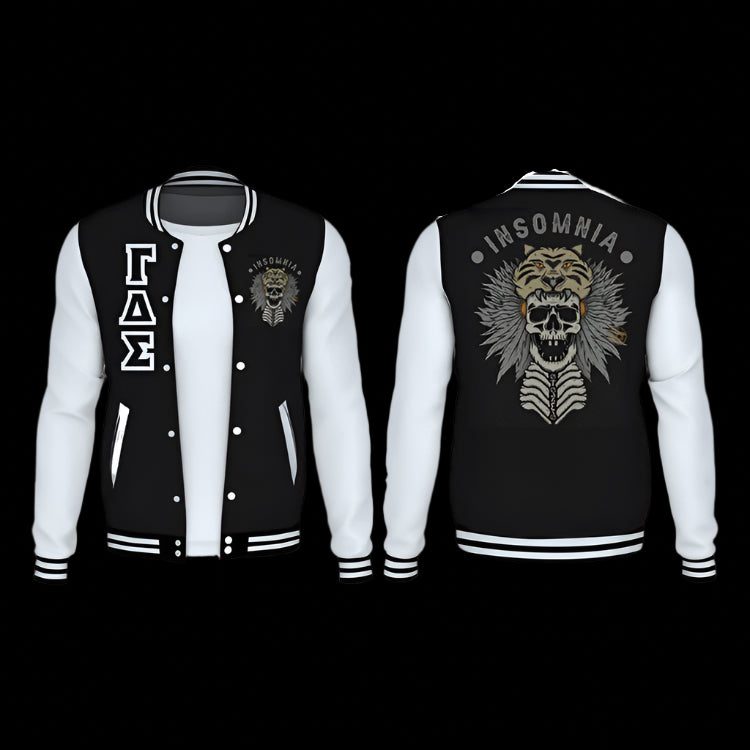 The Last Chief - Black - Letterman's jacket Kids