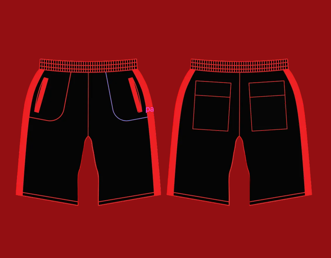 Sleepless Sinner - Shorts - Black