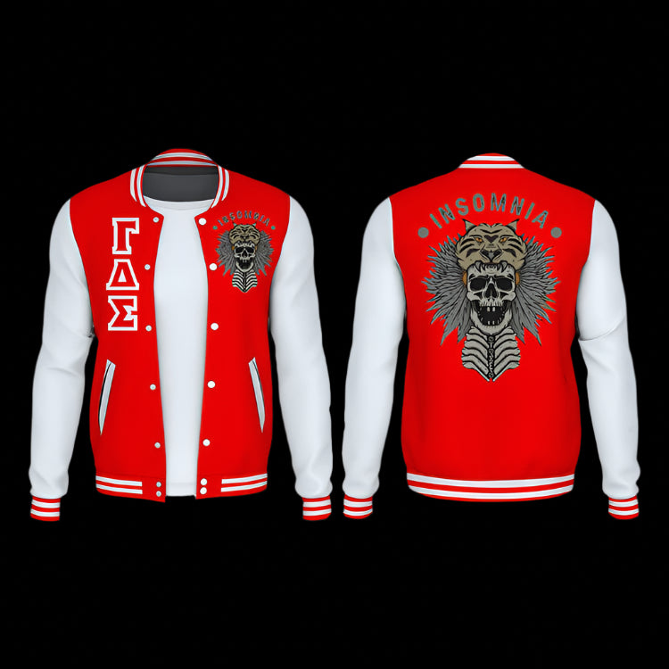The Last Chief - Red - Letterman's jacket Adults