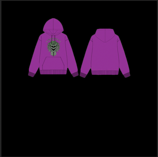 INSOMNIA “The Last Chief” Hoodie Purple Kids