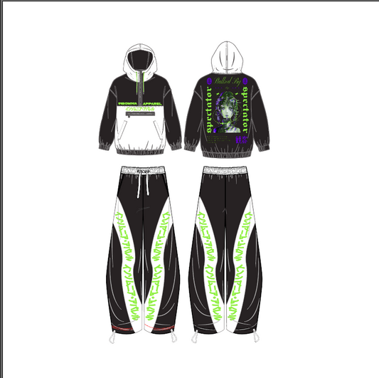 INSOMNIA - Windbreaker SET -  YIN AND YANG