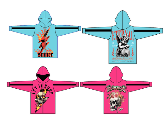 Alter Ego - Reversible - Zip Up Hoodie