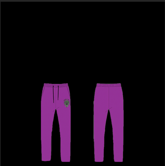 INSOMNIA “The Last Chief” Sweat Pants Purple Kids