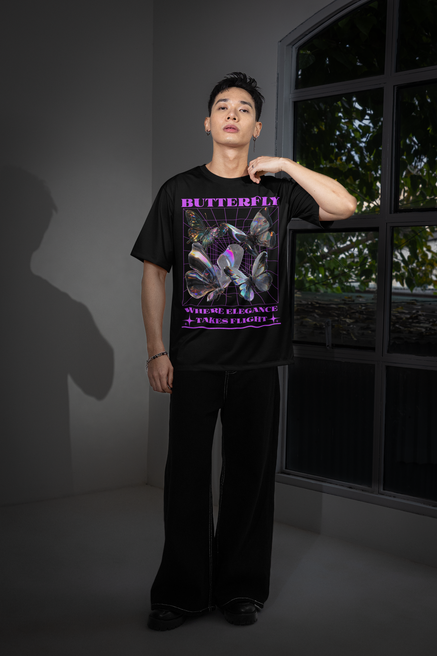 Butterfly Garden - T-shirt - Adults