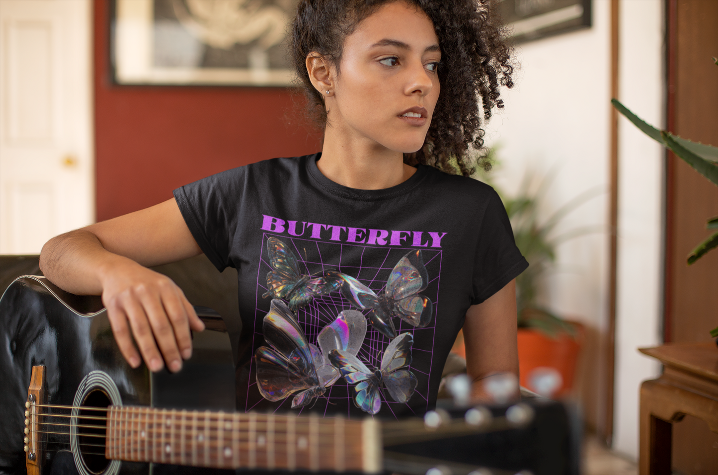 Butterfly Garden - T-shirt - Adults