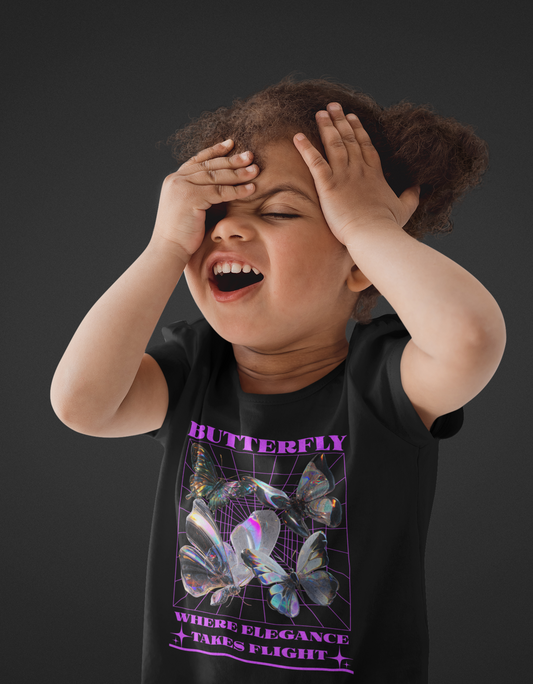 Butterfly Garden - T-shirt - Kids