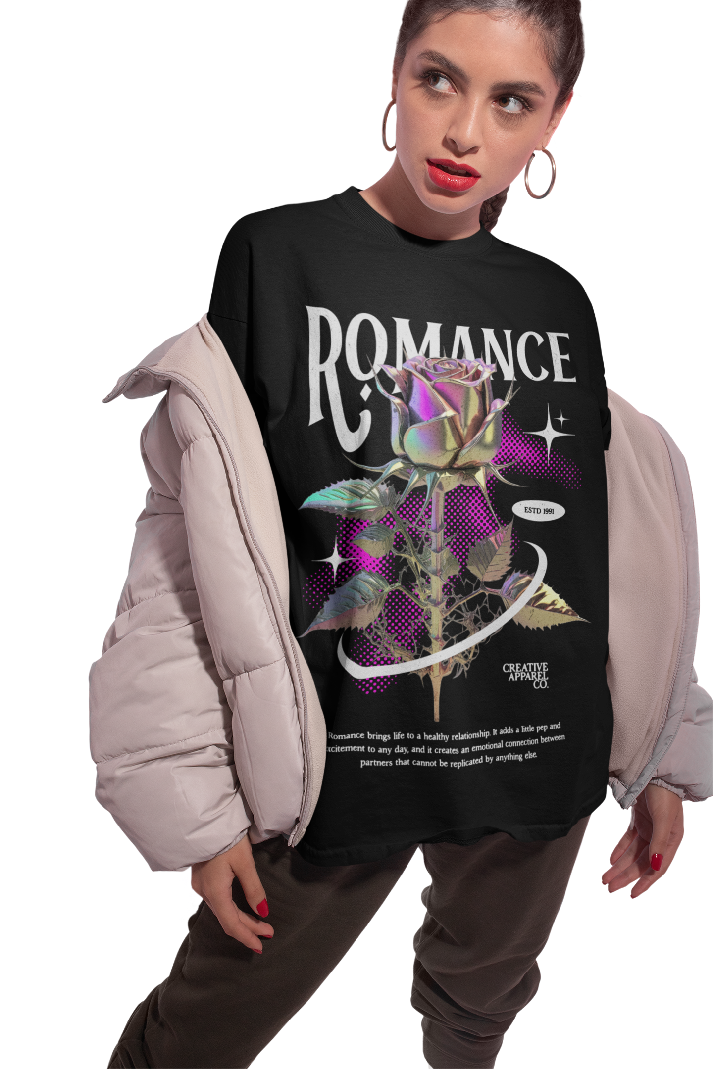 Rose Buds - T-shirt - Adults